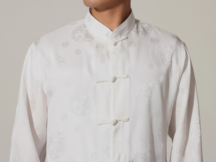 Tai Chi Clothing Long-sleeve Casual Style Linen Suit